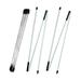 Pack of 2 Golf Alignment Sticks Training Aid with Clear Tube Case Folding Golf Directional Sticks Golf Alignment Rods for Full Swing Trainer