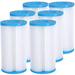 For Intex Pool Easy Set Type A/C Replacement Filter Pump Cartridge (6 Pack)