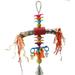 A & E Cage HB01468 9.45 x 6.75 x 6.75 in. Happy Beaks Totem Pole Bird Toy