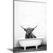 Canvas Wall Art Cow Framed Oil Paintings On Canvas Wall Art Black And White Abstract Art Canvas Paintings Wall Art Modern Wall Decor for Bedroom Living Room Home Wall Decorations 08x12inch
