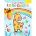 I Love You Little Giraffe - Childrens Board Book - Touch and Squeak - Squishy and Squeaky Pre-Owned Board Book 1952592712 9781952592713 Little Hippo Books