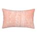 YFYANG Super Soft Rectangular Plush Cushion Cover (Without Pillow Insert) Pink Textured Background Comfort and Non-Pilling Hidden Zip Bedroom Sofa Pillowcases 14 x20