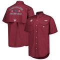 Men's Columbia Maroon Texas A&M Aggies Bonehead Button-Up Shirt