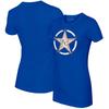 Women's Tiny Turnip Royal Kansas City Royals Military Star T-Shirt