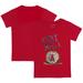 Infant Tiny Turnip Red Los Angeles Angels Dirt Ball T-Shirt