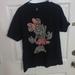 Disney Tops | Disney Parks Minnie Mouse T-Shirt Size Large | Color: Black | Size: L