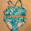 Lilly Pulitzer Swim | Guc Lilly Pullitzer Girls Bikini | Color: Blue/White | Size: 10g