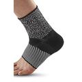 CEP - ORTHO ACHILLES SLEEVE MAX SUPPORT COMPRESSION unisex | Achilles tendon support with 3D silicone pad for relief of the Achilles tendon | Heel support with compression | Black/White | L