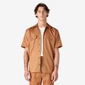 Dickies Men's Short Sleeve Work Shirt - Brown Duck Size XL (1574)