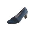 Pumps NATURAL FEET "Janine" Gr. 38, blau (dunkelblau) Damen Schuhe Elegante Pumps