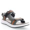 Propét Eli - Mens 8 Grey Sandal E5