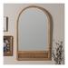 Cooper Classics Milena Natural 24" x 38" Wall Mirror