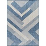 Adwen 2' x 2'11" Modern Light Gray/Charcoal/Slate/Dark Gray/Multi Brown Outdoor Area Rug - Hauteloom