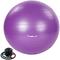 Movit - Gymnastikball mit Fußpumpe, 55 cm, violett