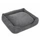 Panier Modern Living Helena pour chien - L 85 x l 80 x H 22 cm, gris