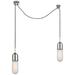 Visual Comfort Signature Collection Thomas O'Brien Junio 5 Inch 2 Light LED Multi Light Pendant - TOB 5645PN-FG-2