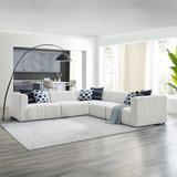 Bartlett Upholstered Fabric Upholstered Fabric 5-Piece Sectional Sofa