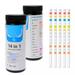 Dezsed 14 In 1 Water Quality Test Paper Swimming Pool PH Test Strip Pool Test Strip Drinking Water Chemistry Test 50PCS on Clearance Multicolour