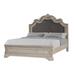 Winona Panel Bed Wood & Upholstered/ in Brown/Gray Laurel Foundry Modern Farmhouse® | 70.8 H x 67 W x 90 D in | Wayfair