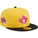 Men's New Era Yellow/Black Toronto Blue Jays Grilled 59FIFTY Fitted Hat