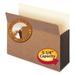 Redrope Drop-Front File Pockets W/ Fully Lined Gussets 5.25 Expansion Letter Size Redrope 10/box | Bundle of 5 Boxes