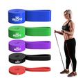 Heavy Duty Resistance Bands Set of 5 Workout Exercise Bands Pilates Yoga RELIFE REBUILD YOUR LIFE