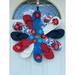 Rosecliff Heights Patriotic Wreaths in Blue/Red/White | 20 H x 20 W x 2 D in | Wayfair 51E6A62466AA47F7A92AD778BC4063F6