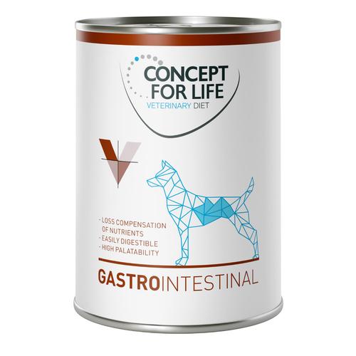 24x400 g Gastro Intestinal Concept for Life Veterinary Diet Hundefutter nass