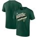 Men's Fanatics Branded Hunter Green Milwaukee Bucks 2023 Central Division Champions Locker Room T-Shirt
