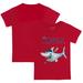Infant Tiny Turnip Red Los Angeles Angels Shark T-Shirt