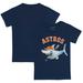 Infant Tiny Turnip Navy Houston Astros Shark T-Shirt