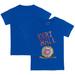 Toddler Tiny Turnip Royal Chicago Cubs Dirt Ball T-Shirt
