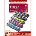 TN225 High Yield Black 3 000 Pages and Cyan Magenta Yellow Print 2 600 Pages Toner Cartridge Replacement for Brother TN225 Toner HL-3150CW MFC-9130CW 5 Pack