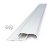 Commercial Electric A31-KW Flat Screen TV Cord Cover 4 ft.On-wall PVC White