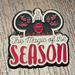 Disney Accessories | Disney Parks Magic Of The Season Ornament Ball Winter Christmas Pin 2016 | Color: Red/White | Size: Os