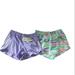 Adidas Bottoms | Girls Adidas Logo Purple Active Shorts Size M (10-12) | Color: Blue/Purple | Size: Mg