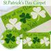 WQJNWEQ Clearance St. Patrick s Day Welcome Doormats Home Carpets Decor Carpet Living Room Carpet