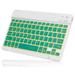 UX030 Lightweight Ergonomic Keyboard with Background RGB Light Multi Device slim Rechargeable Keyboard Bluetooth 5.1 and 2.4GHz Stable Connection Keyboard for HP ENVY x360 Laptop