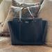 Kate Spade Bags | Kate Spade Armour Hill Elode Large Leather Tote | Color: Black/Silver | Size: Large