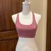 Lululemon Athletica Tops | Lululemon Athletica Rose Colored Sports Bra With Cute Back Accents Size 6 | Color: Red | Size: 6