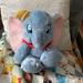 Disney Toys | Disney Parks 10” Dumbo With Big Feet Plush | Color: Gray | Size: Osbb