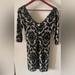 Free People Dresses | Free People Intimately Sexy Velvet And Lace Dress Size Small | Color: Black/Cream | Size: S