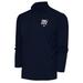 Men's Antigua Navy New York Black Yankees Tribute Quarter-Zip Pullover Top