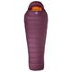 Mountain Equipment - Women's Classic Eco 750 - Daunenschlafsack Gr Regular - Body Size: 170 cm Zip: Right Raisin