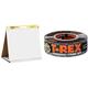 Post-it Super Sticky Meeting Charts, Packung mit 1 Block, mit 20 Blättern, 584 mm x 508 mm, Farbe: Weiß & T-Rex 821-55 Gewebeband – Extrem starkes Panzertape 48mm x 32m