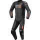 Alpinestars Lederkombi mit Protektoren Motorradkombi 2 Teiler GP Force Chaser Lederkombi 2-TLG. schwarz/rot 58, Herren, Sportler, Sommer