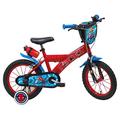 Vélo ATLAS Jungen Kinderfahrrad 14 Zoll Spiderman/Marvel kinderfahrrad14, rot, 35,6 cm