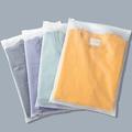 Clear Poly Bags, Svaldo 10"x13" (100 Pack) 3 Mil Fosted Resealable Apparel Zip Bags for Shipping, Reclosable Zipper Poly Bags for Packaging Clothing, T-Shirt, Prints, Photos, Documents
