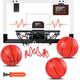 STAY GENT Mini Basketball Hoop for Kids and Adults with Electronic Score Record, Indoor Wall Mounted Basketball Hoop Set with 3 Ball, Outdoor Sport Shooting Ball Game Toys Gift for Boys Girls Bedroom