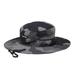 Men's Columbia Black Bora Camo Printed Booney Omni-Shade Bucket Hat